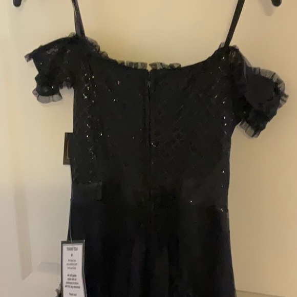 City Studio black formal Size 3 - Purchased from Macy’s. Black with sparkle top - Picture 7 of 8